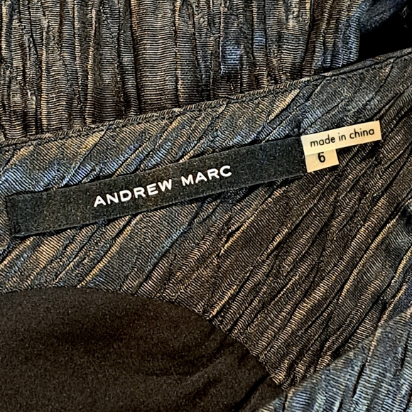 Andrew Marc Black Tank Dress - Picture 7 of 8